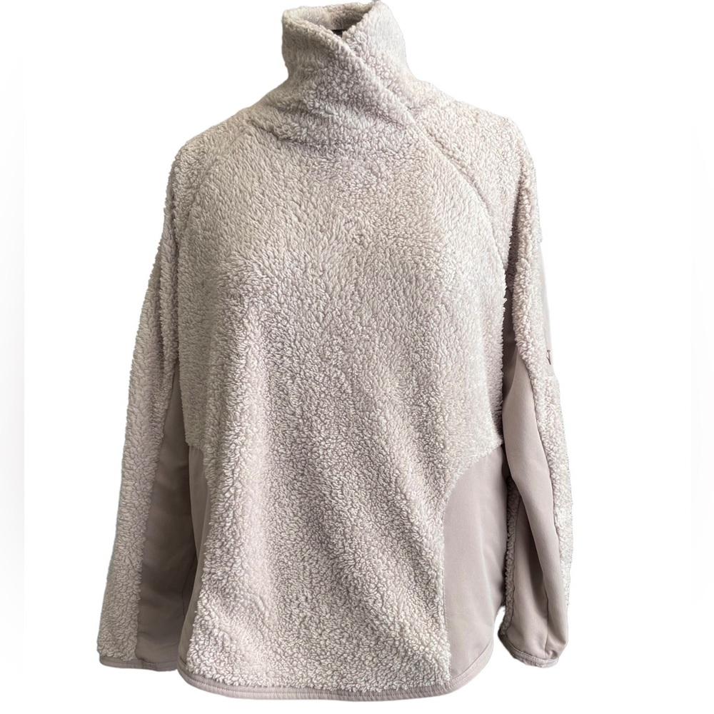 Blush‎ Pink NIKE Women's high neck pullover size XL EUC